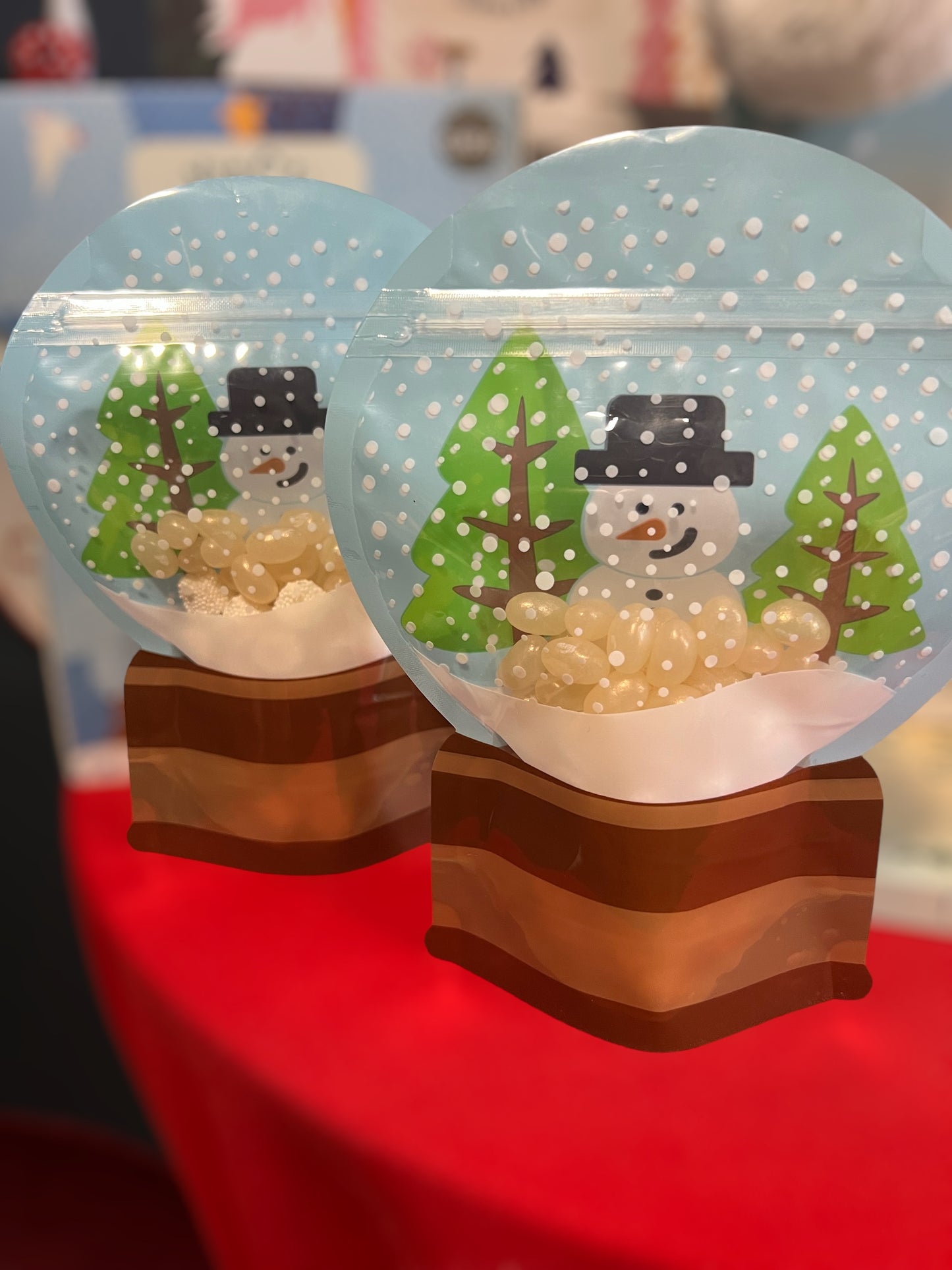 Snow Globe Candy Bag