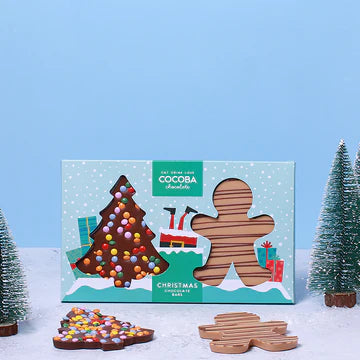 Cocoba Christmas Chocolate Bars