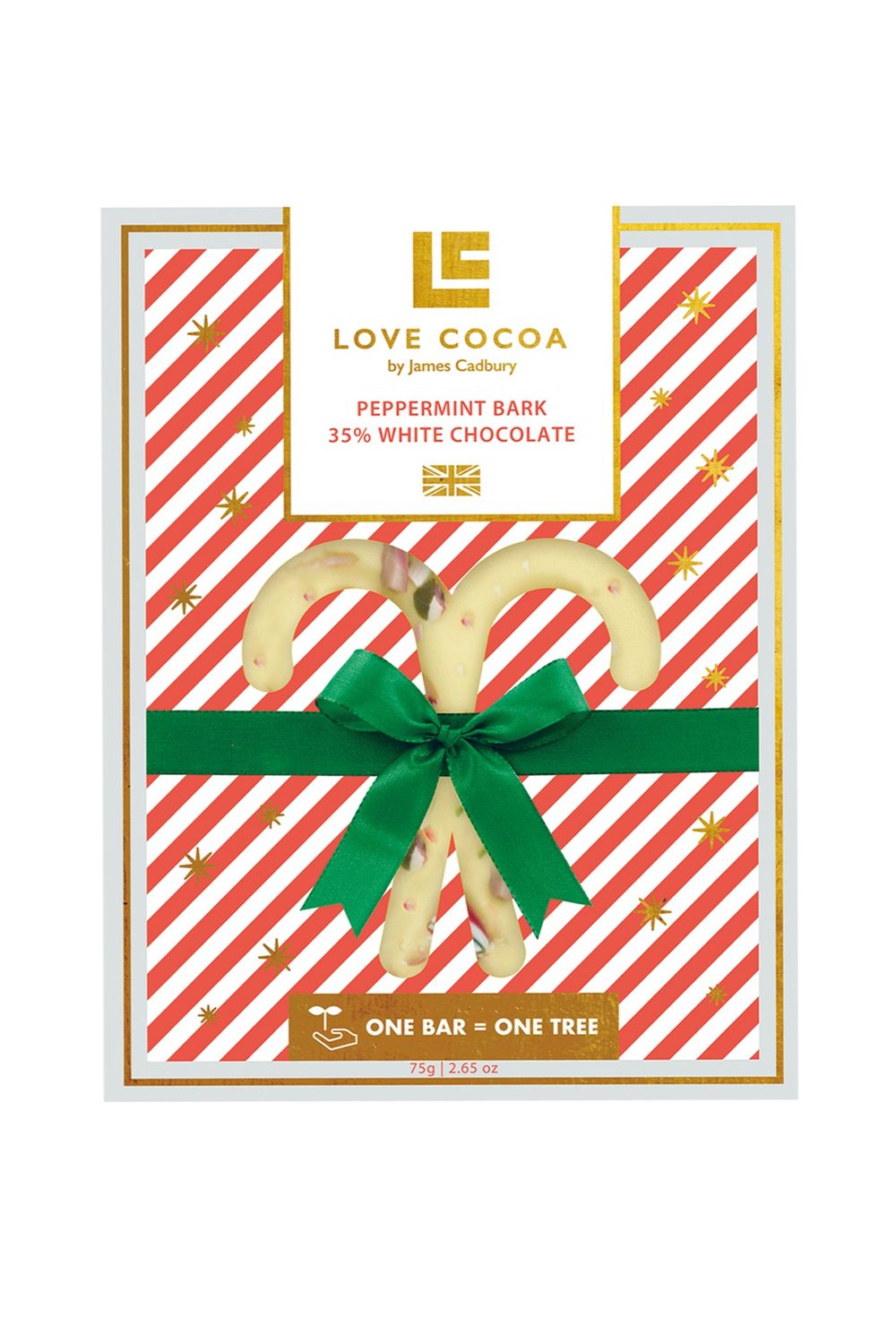 Love Cocoa Peppermint Bark White Chocolate