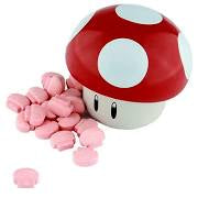 Super Mario Sour Candies Mushrooms