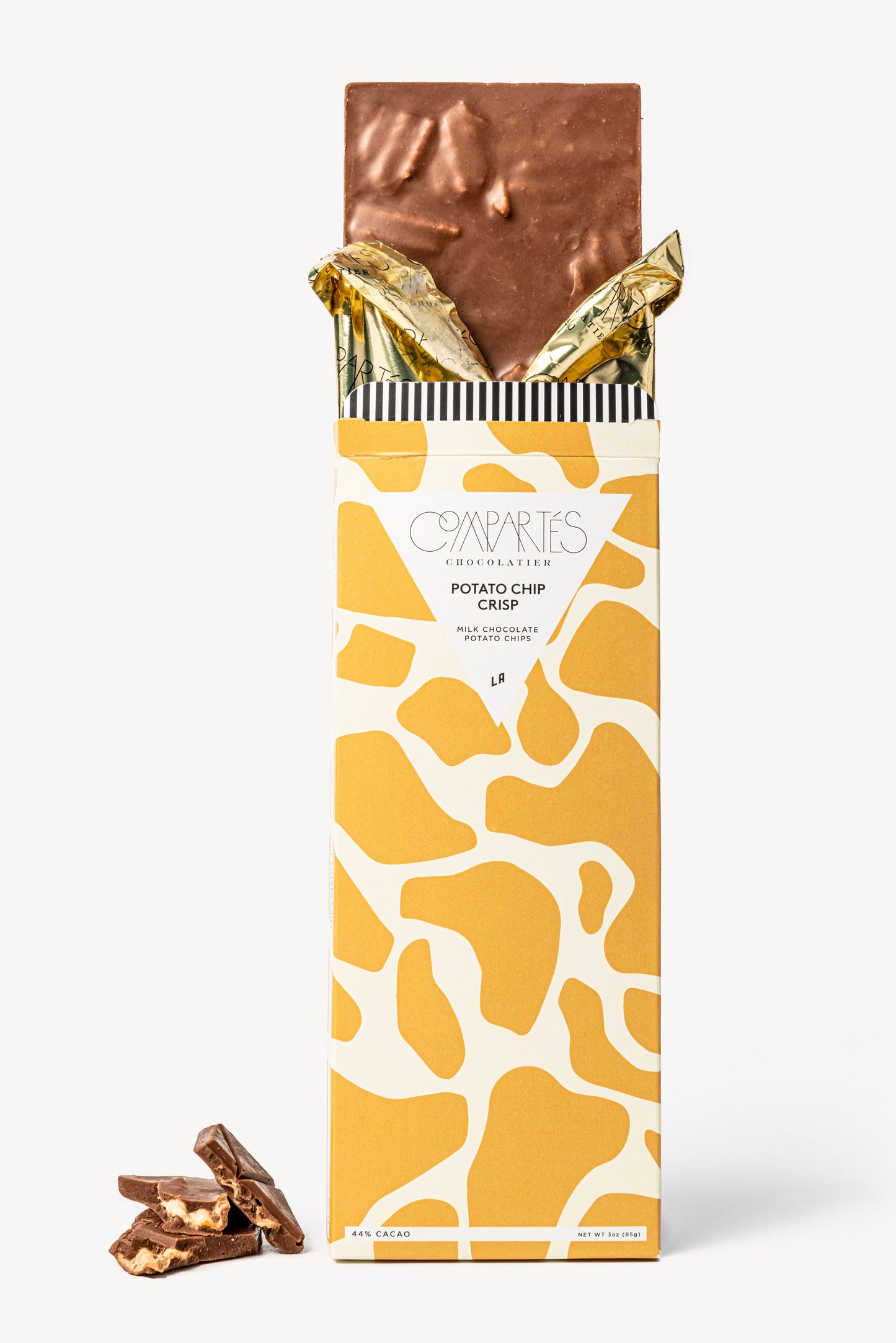 Potato Chip Crisp Milk Chocolate Bar