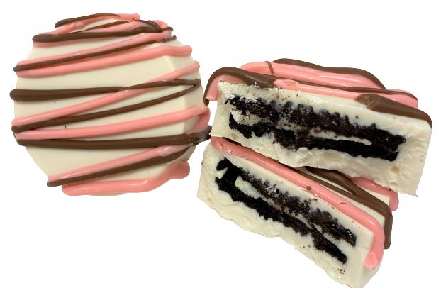 Heart Chocolate Oreo Cookies