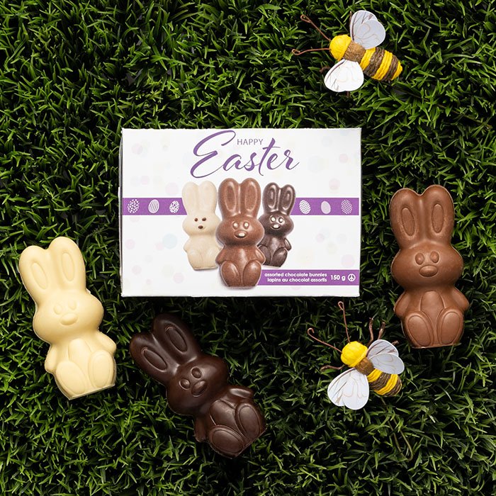 Easter Bunnies —Triple Bunny Box