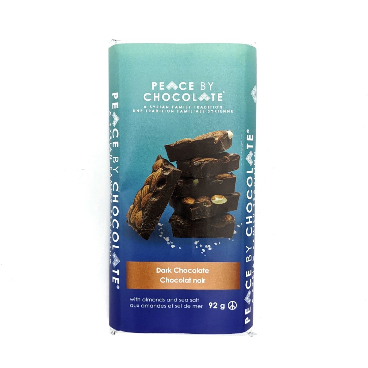 Dark Chocolate Almonds and Sea Salt Bar