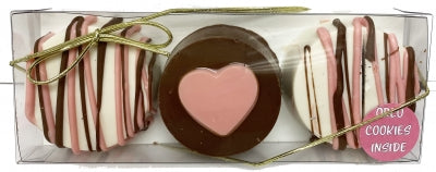 Heart Chocolate Oreo Cookies
