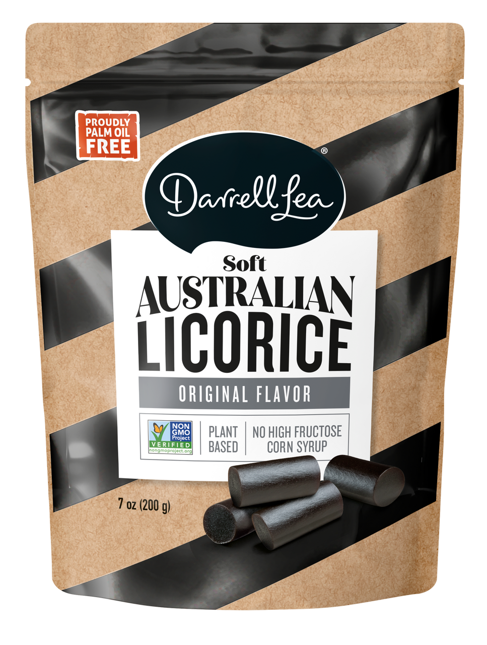 Darrell Lea Black 200 g
