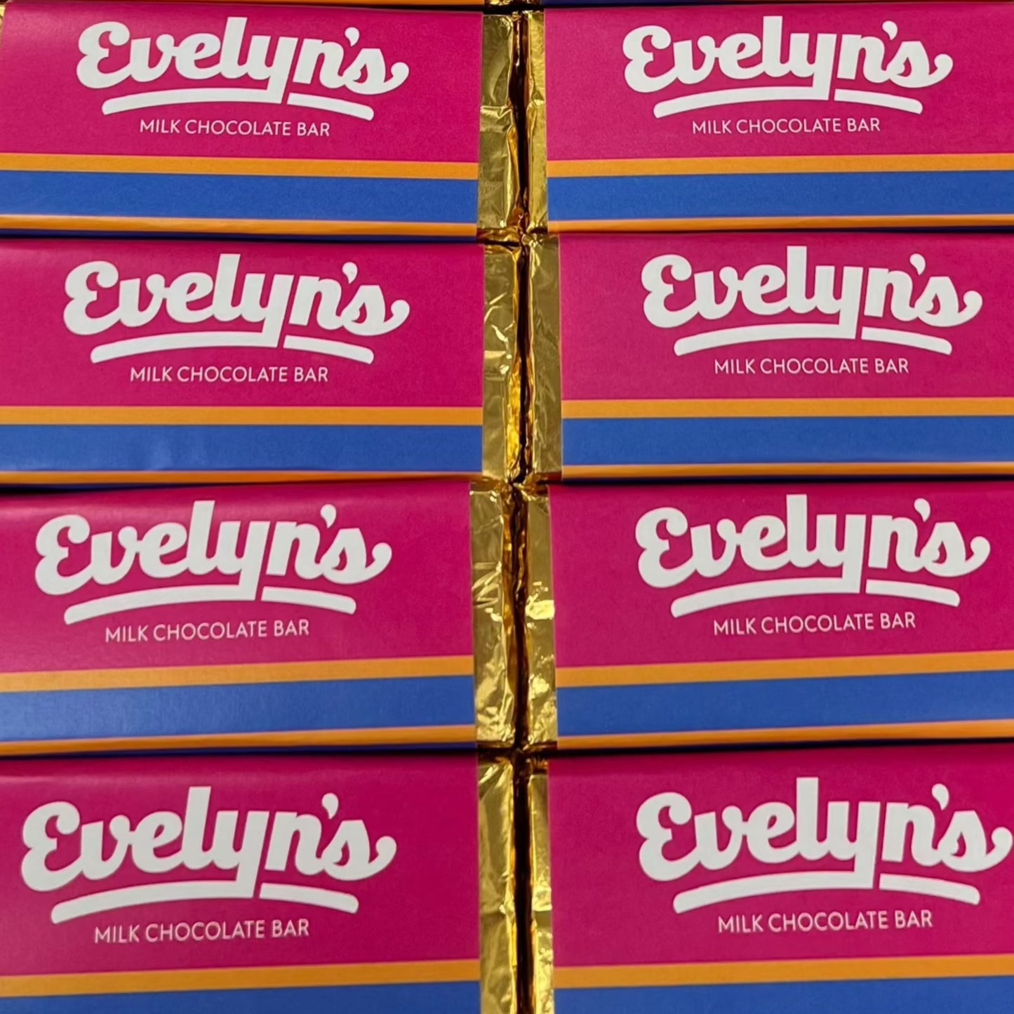 Evelyn’s golden chocolate bar