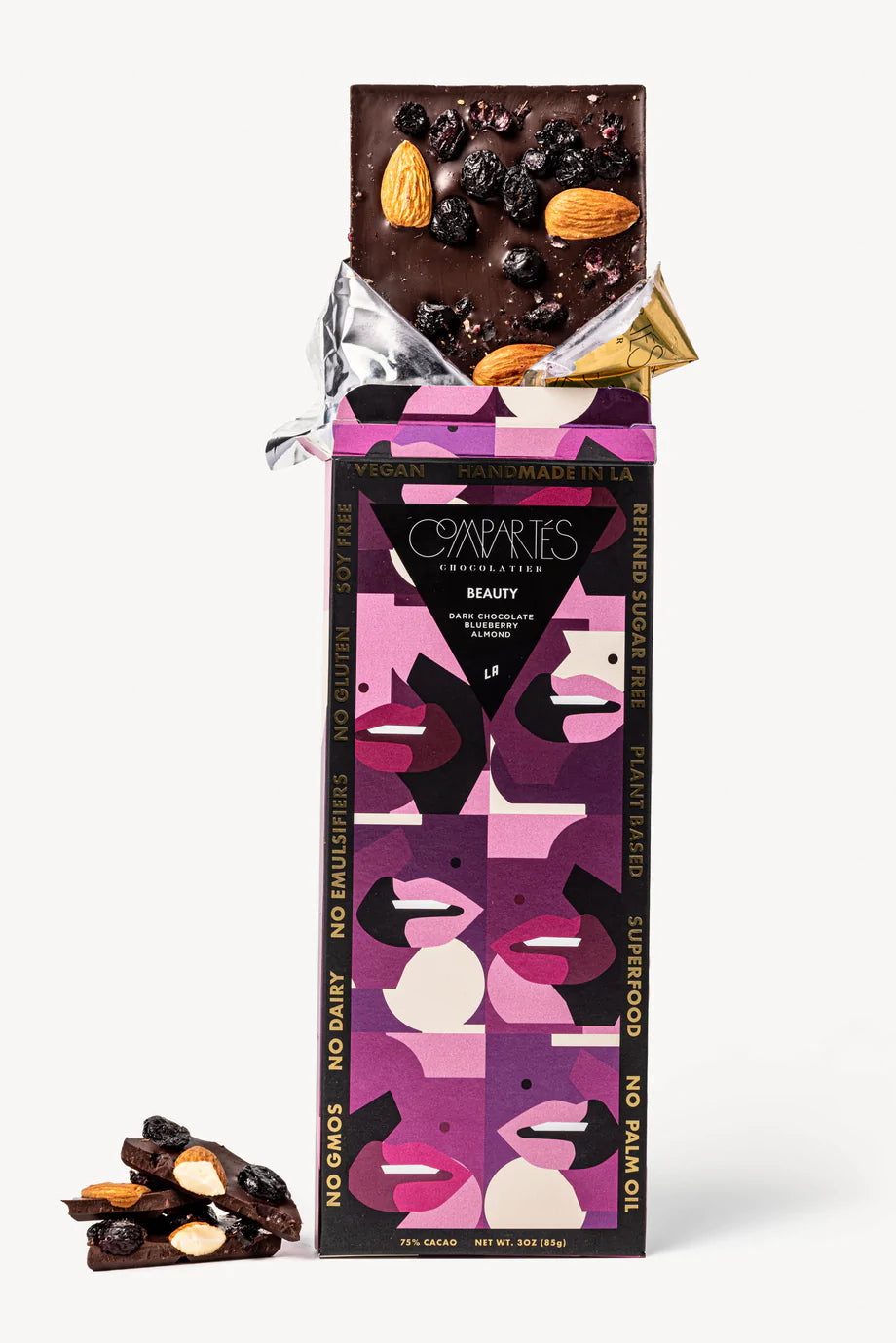 Vegan Beauty Bar Blueberry Almond