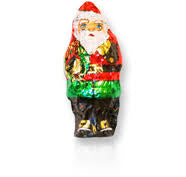 Foild Milk Chocolate Santa