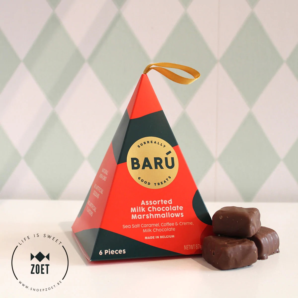 BARU Assorted milk chocolate marshmallows