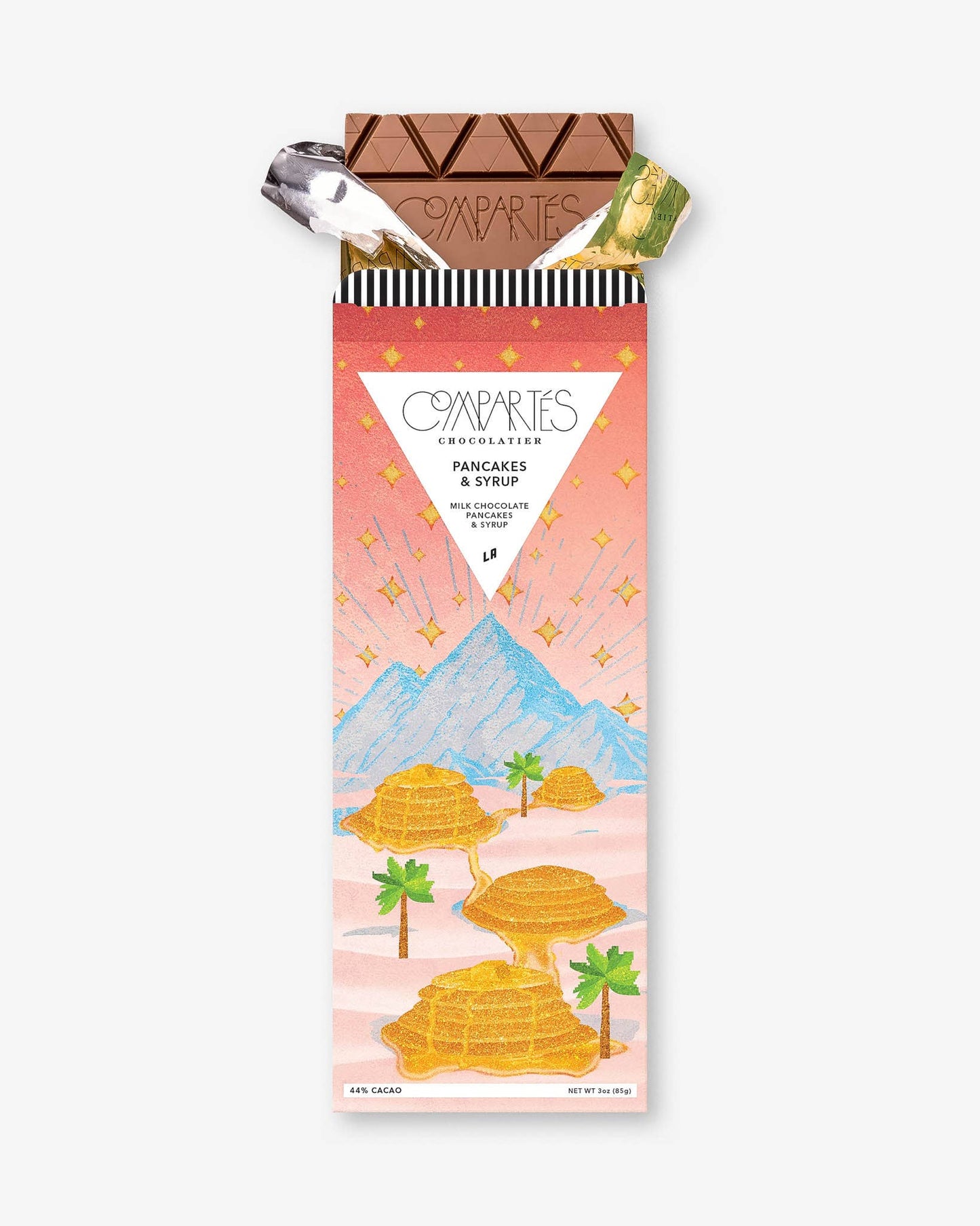 PANCAKES & MAPLE Syrup Gourmet Chocolate Bar