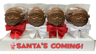 Santa’s coming chocolate pop