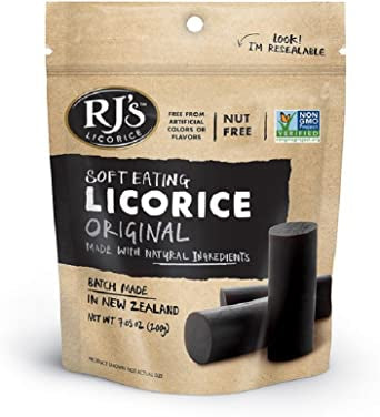 Black soft eating licorice