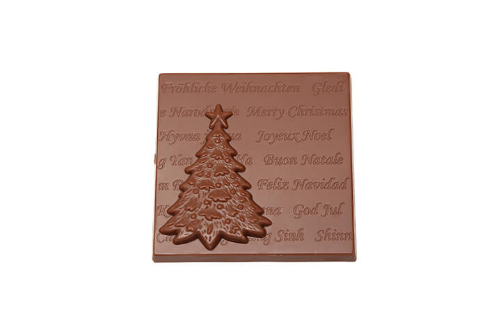 Chocolate Christmas Card
