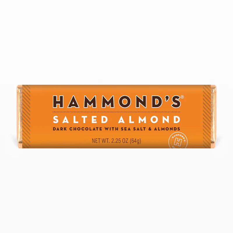 Salted Almond Dark Hammonds Bar